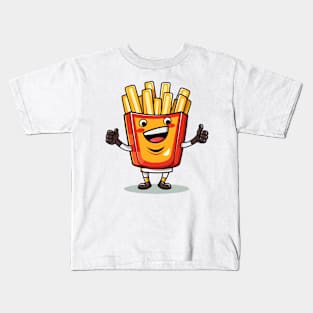 Cute French Fries T-Shirt Kids T-Shirt